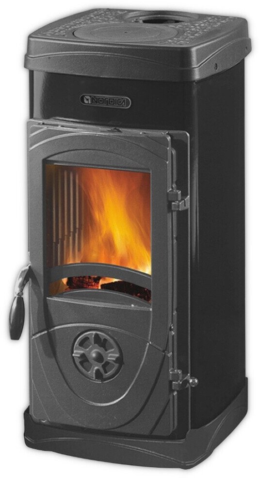 La Nordica Super Junior Lean Kaminofen 5,7 kW – Schwarz – Produktansicht 2