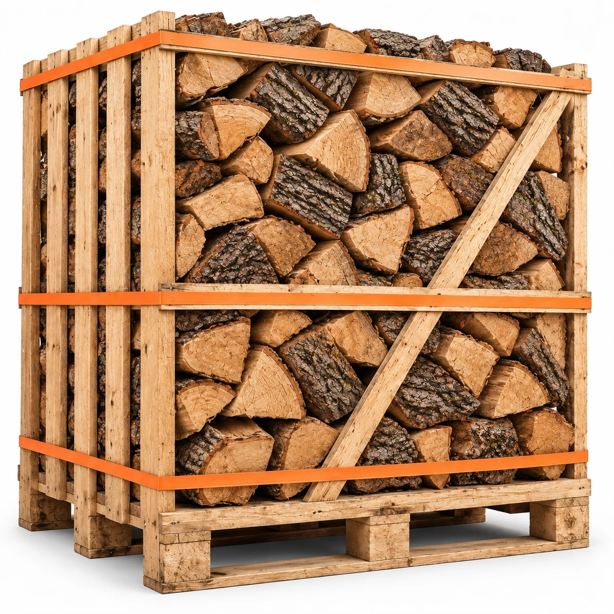 Brennholz Eiche 25 cm, kammergetrocknet – 1 RM