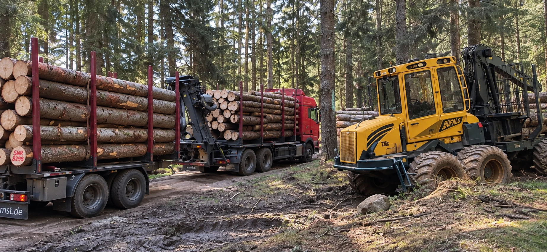 Holzbeschaffung und Forstwirtschaft bei Pfalzpellet